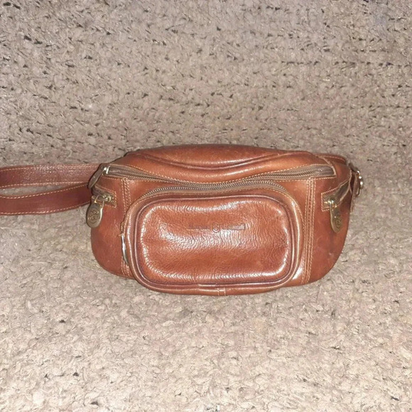 Vintage  TRUSSARDI-Green Patent Signature Leather/Nylon-Cross/Shoulder-Excellent - Picture 8 of 8